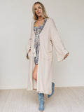 The Nest Emma Lu Duster Cardigan - Oatmeal