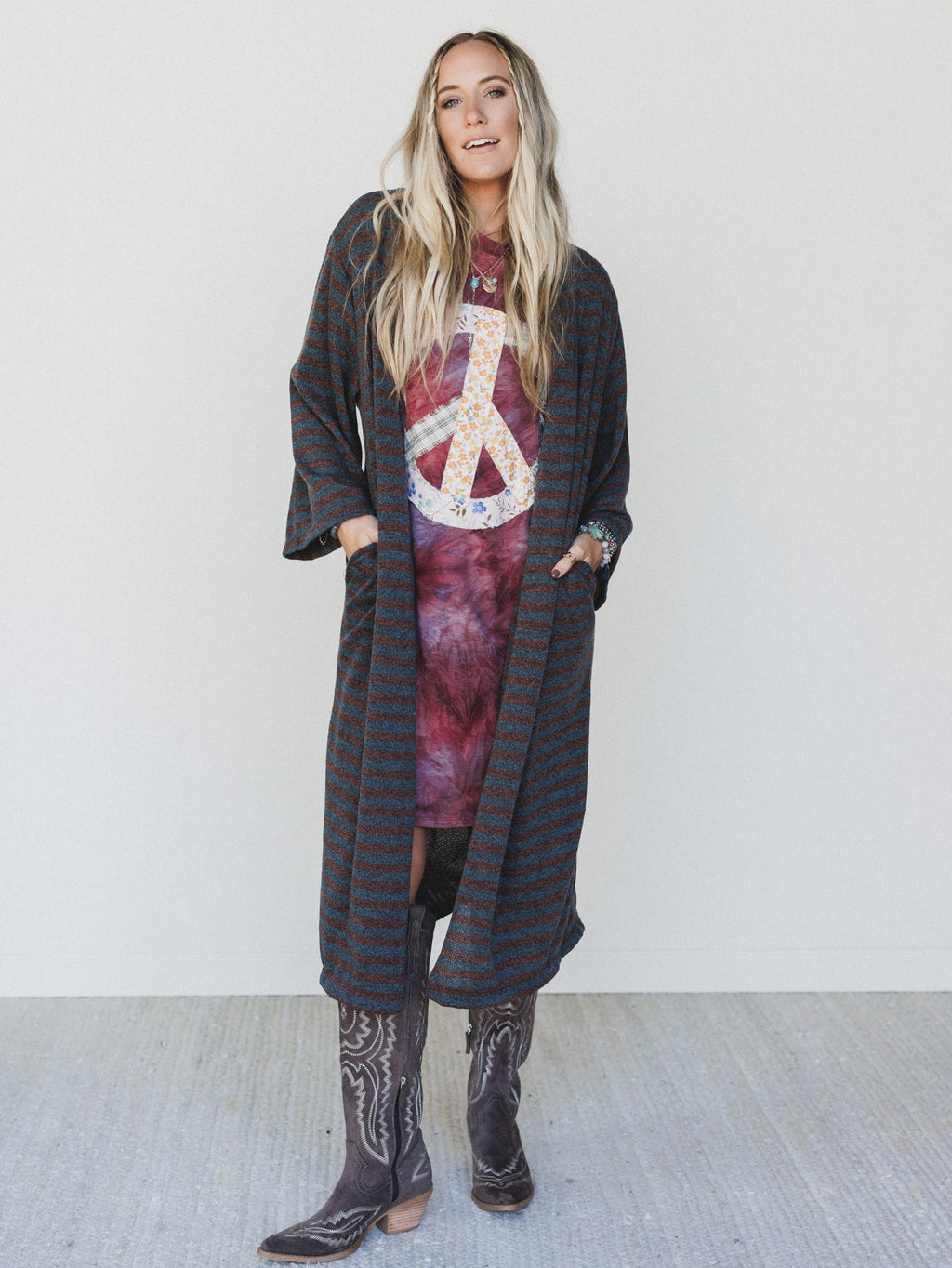 The Nest Endless Love Cardigan - Mint Brown
