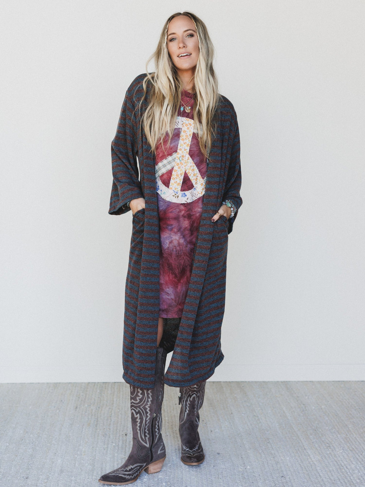 The Nest Endless Love Cardigan - Mint Brown