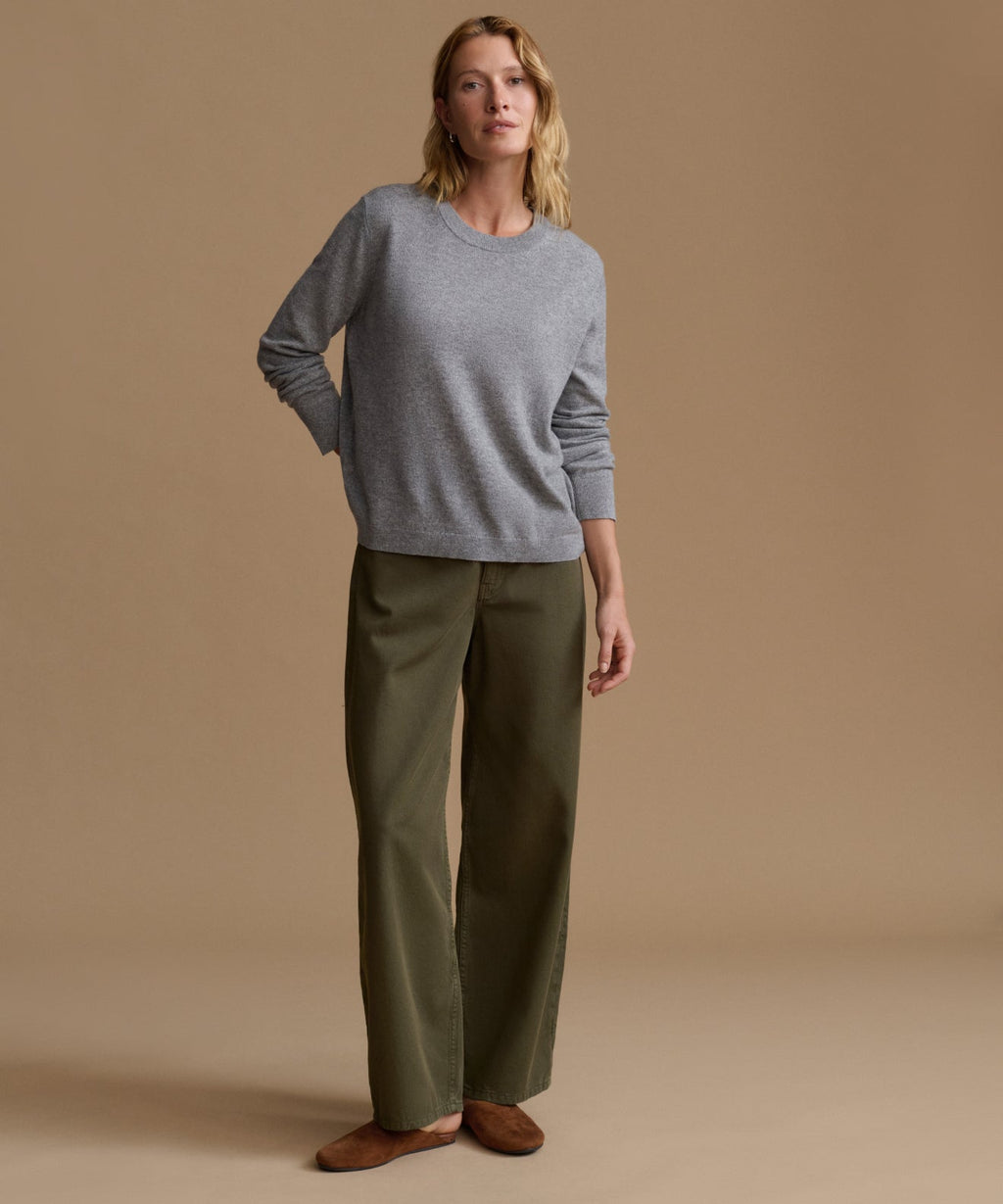 Flynn Cashmere Crewneck