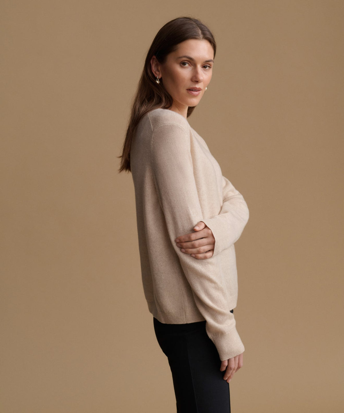 Flynn Cashmere Crewneck
