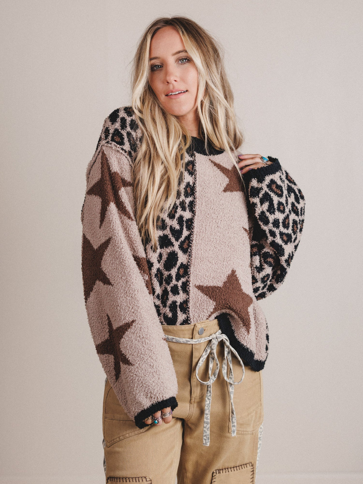 Wild Comfort Sweater - Black