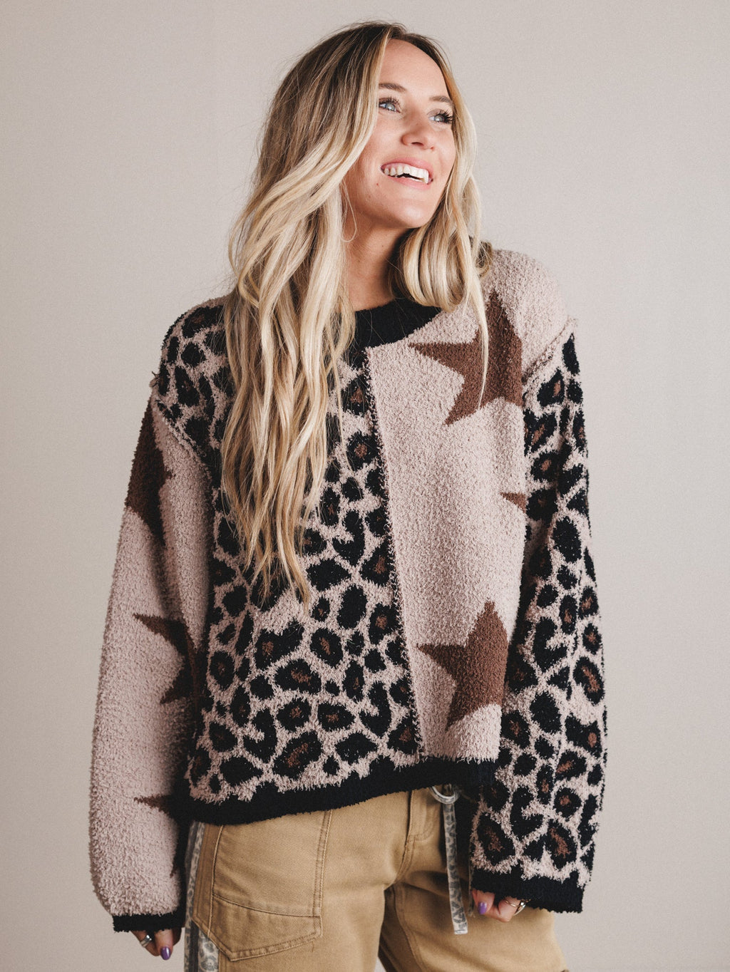 Wild Comfort Sweater - Black