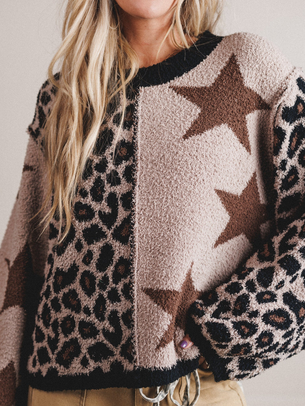 Wild Comfort Sweater - Black