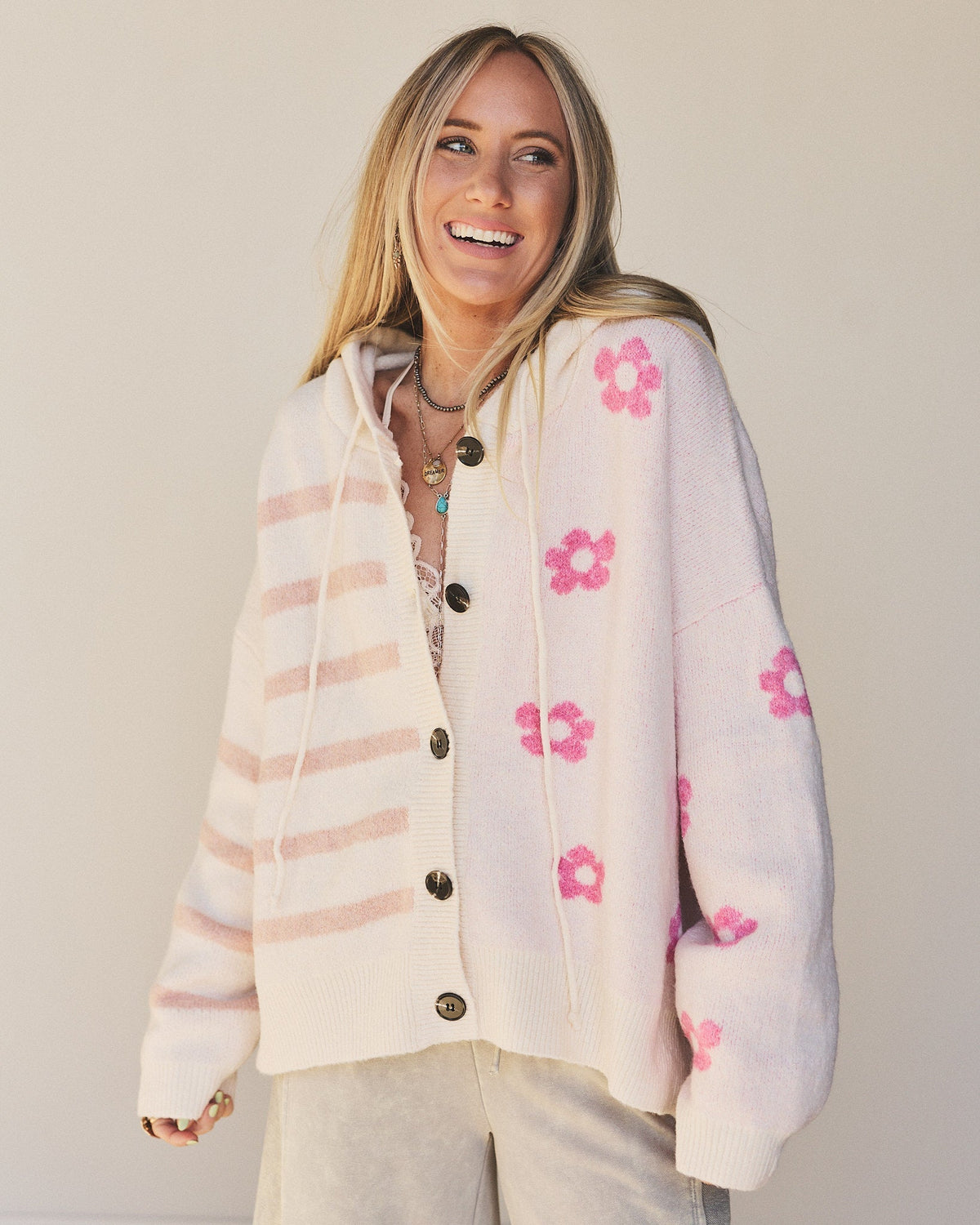Wild Hum Sweater - Pink
