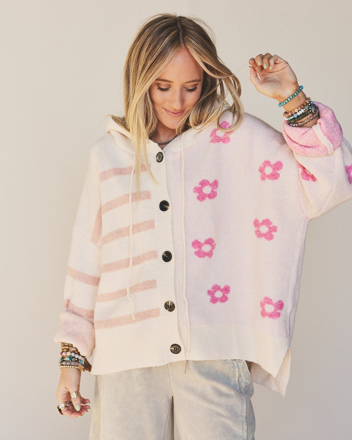 Wild Hum Sweater - Pink