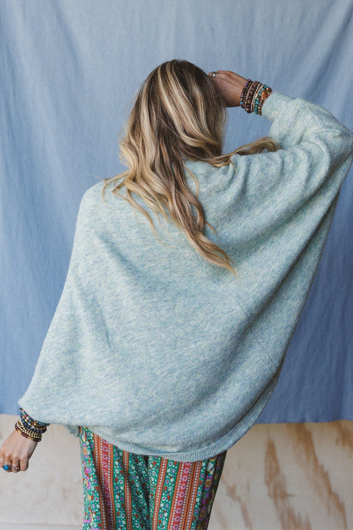 The Nest Gwyneth Sweater - Blue Multi