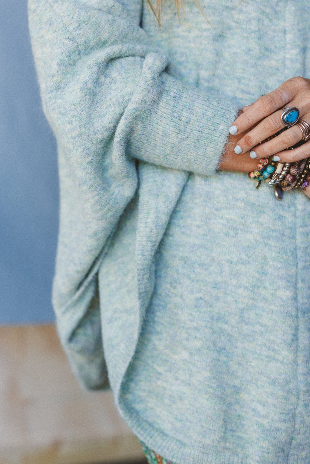 The Nest Gwyneth Sweater - Blue Multi