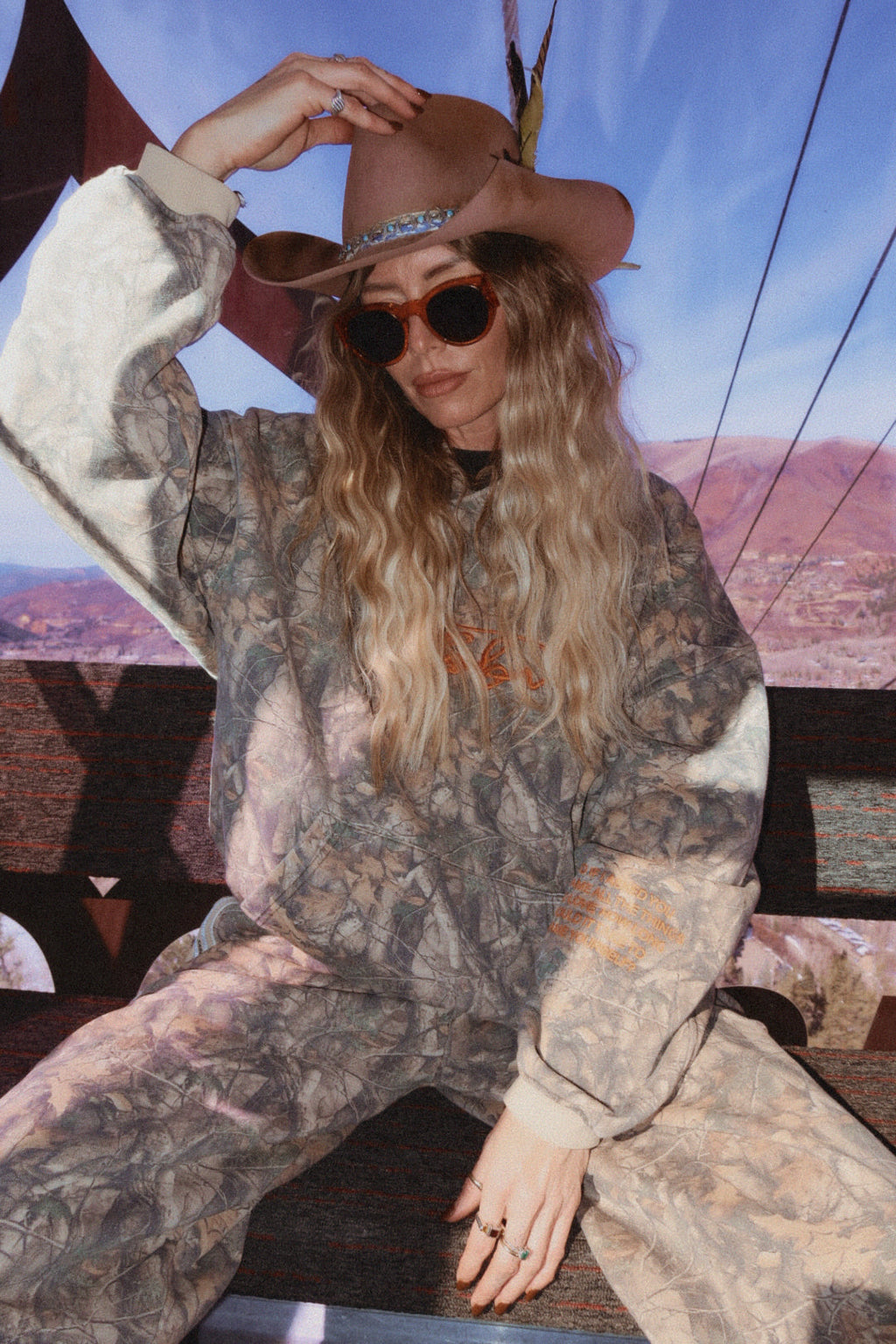 THE NAME YOURSELF HOODIE - TREE CAMO