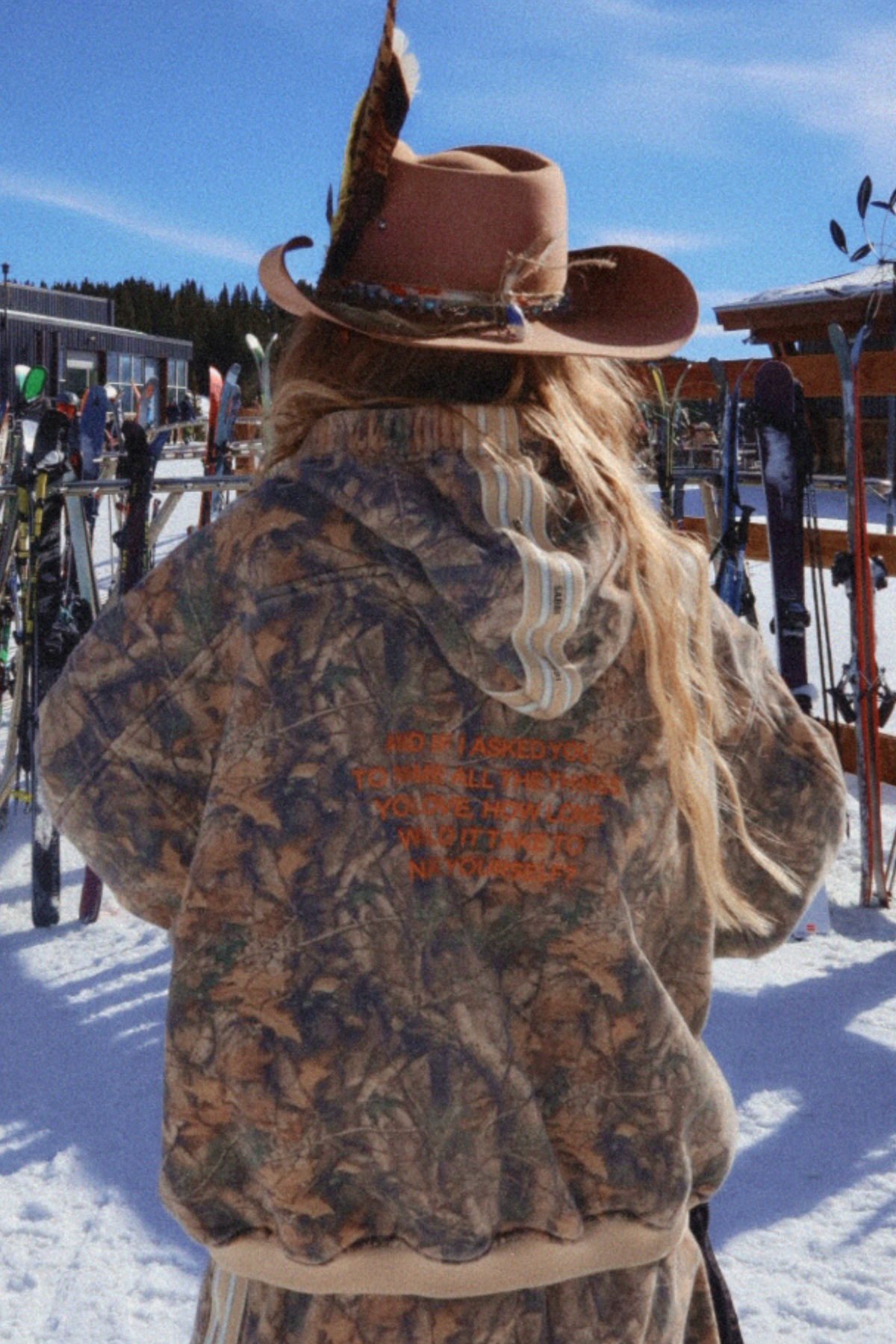 THE NAME YOURSELF HOODIE - TREE CAMO
