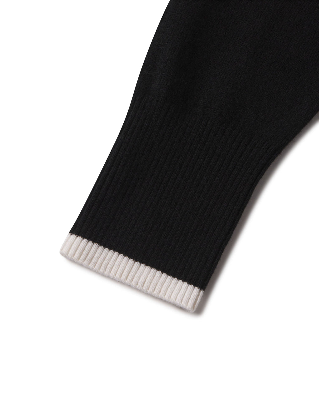 Cashmere Contrast Hoodie