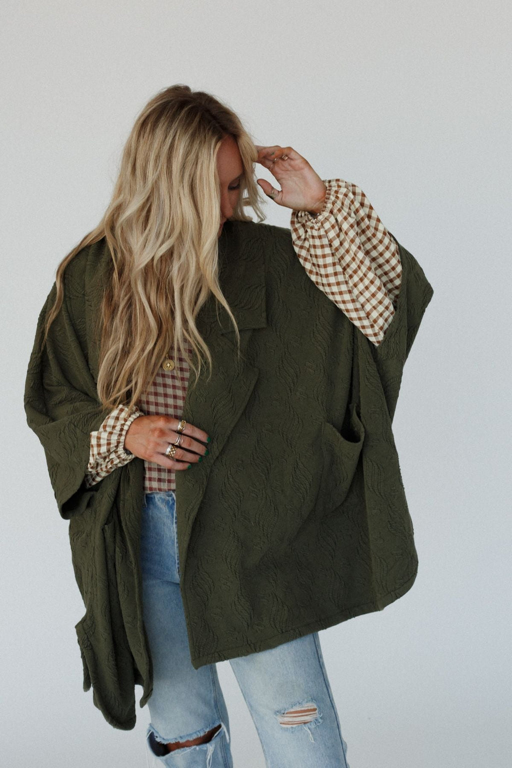 Elea Cardigan - Olive - Pre Order