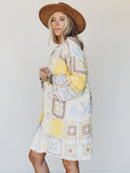 Holiday Journey Cardigan - Yellow Multi - Pre Order