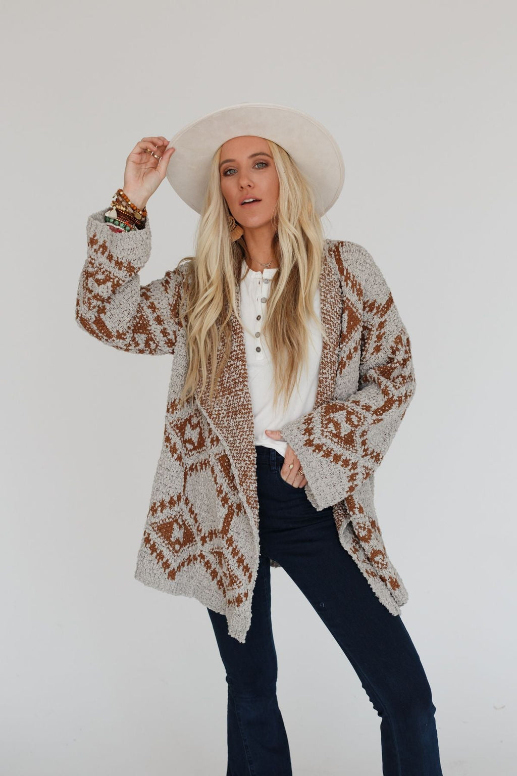 Free to Roam Cardigan - Gray - Pre Order