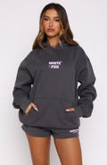 Lucky Thirteen Stephanie Oversized Hoodie Volcanic