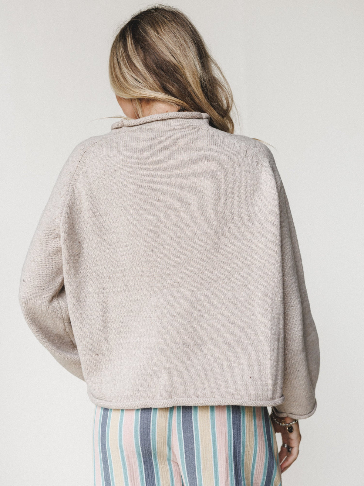 Marine Layers Sweater Top - Oat