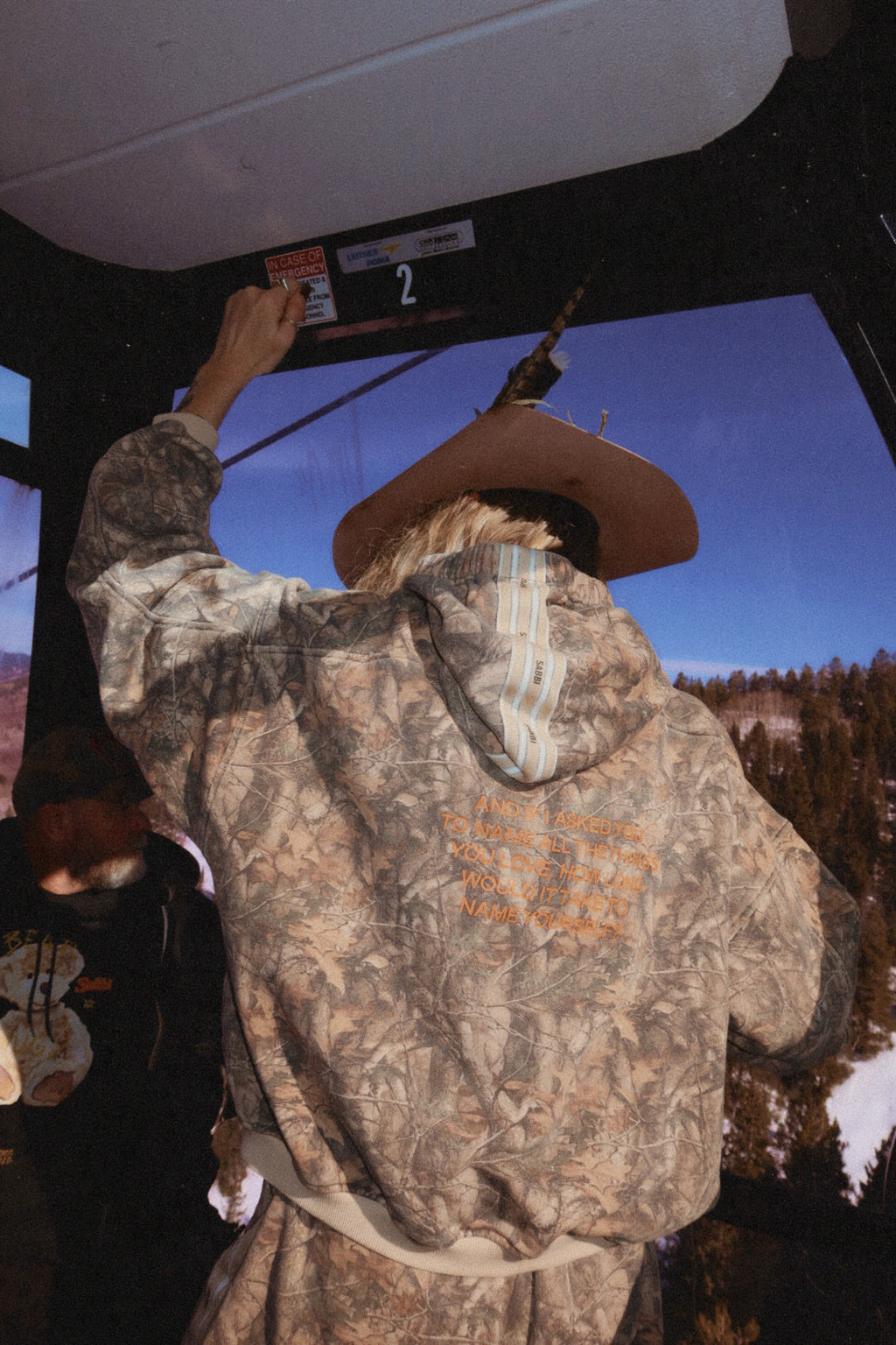 THE NAME YOURSELF HOODIE - TREE CAMO