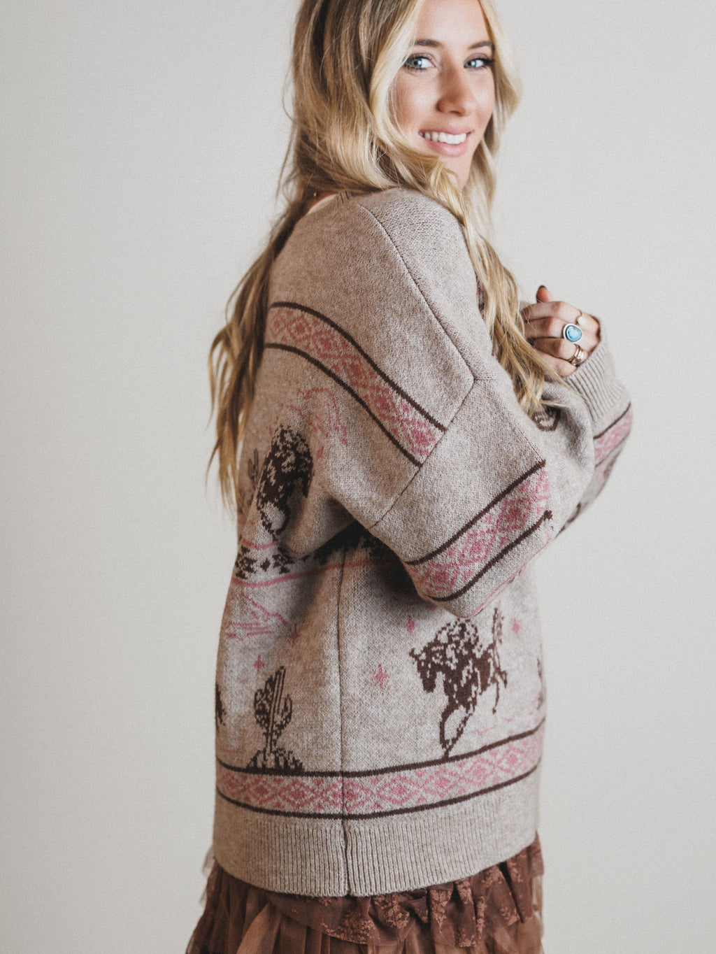 Sunset Stride Sweater - Taupe
