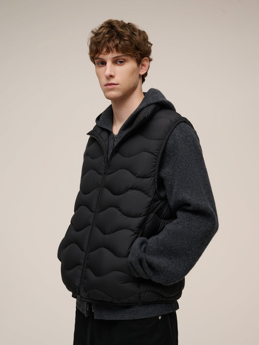 Lightweight Packable Men Goose Down Vest
