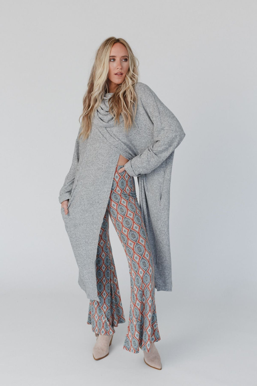 In Your Dreams Maxi Cardigan - Heather Gray - Pre Order