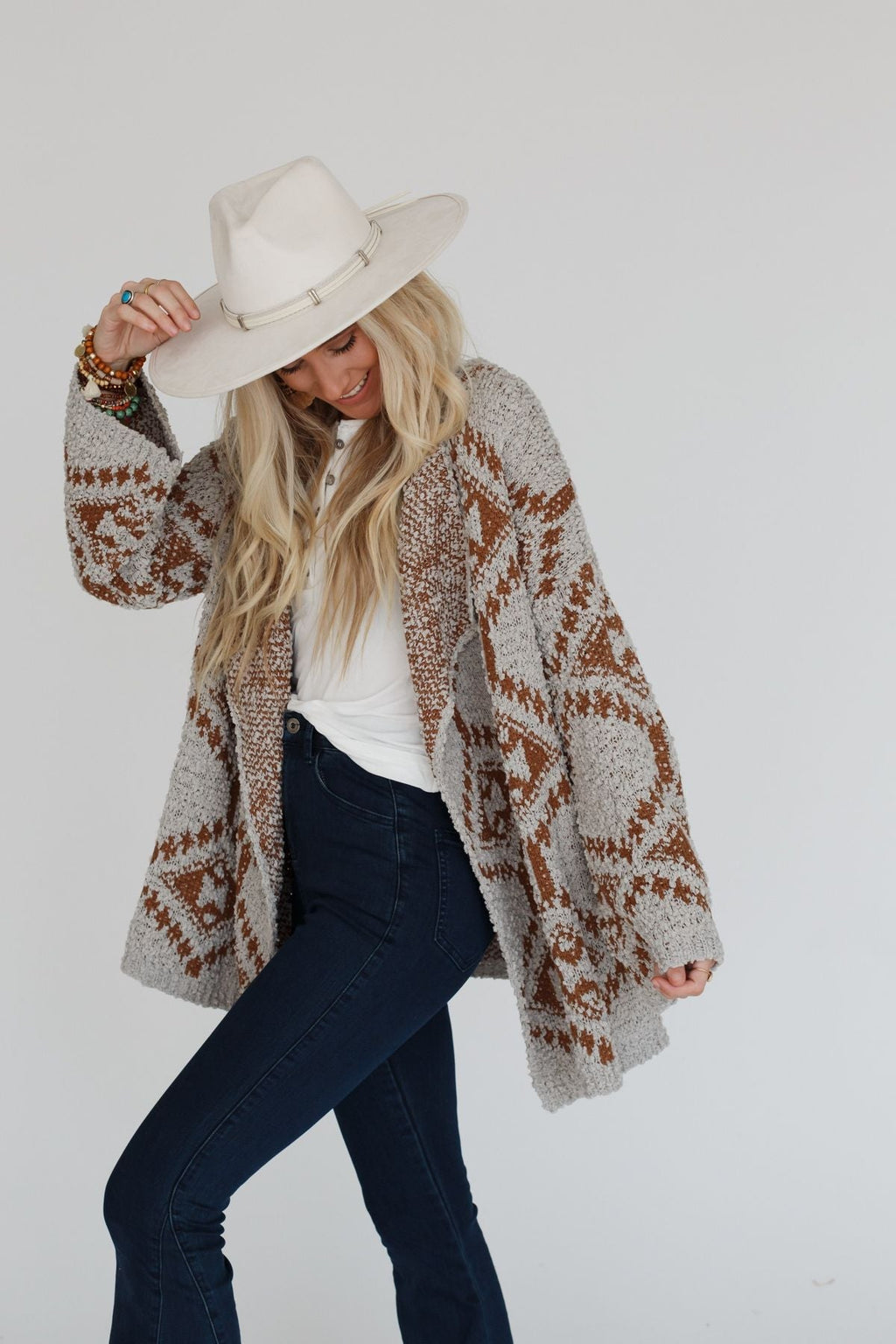 Free to Roam Cardigan - Gray - Pre Order