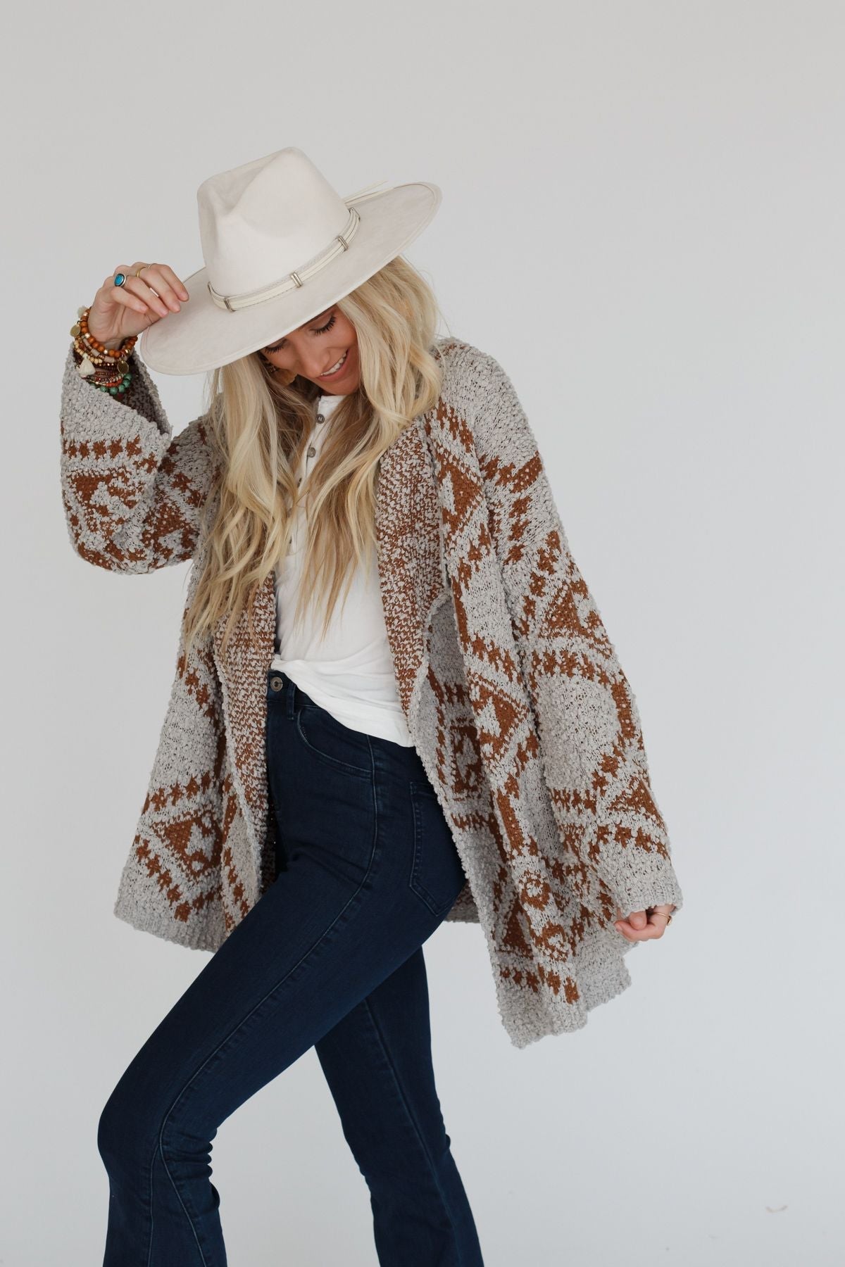 Free to Roam Cardigan - Gray - Pre Order