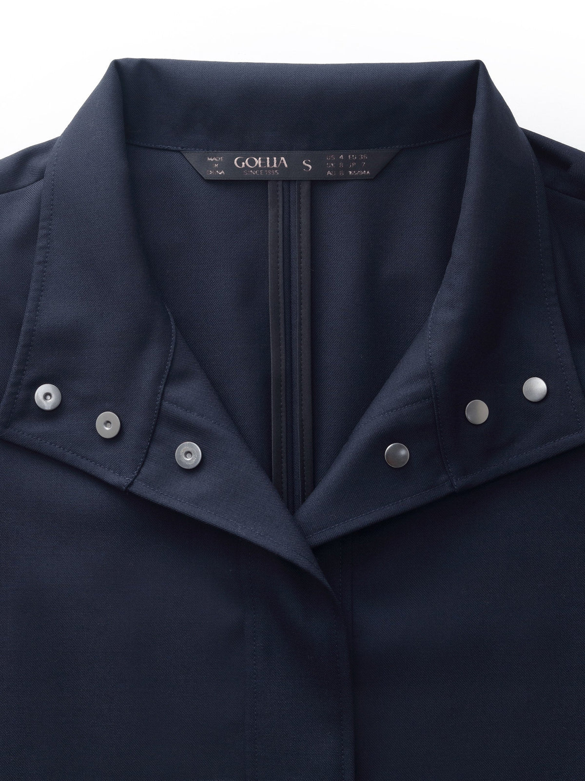 Worsted Wool Blend Women Trench Coat