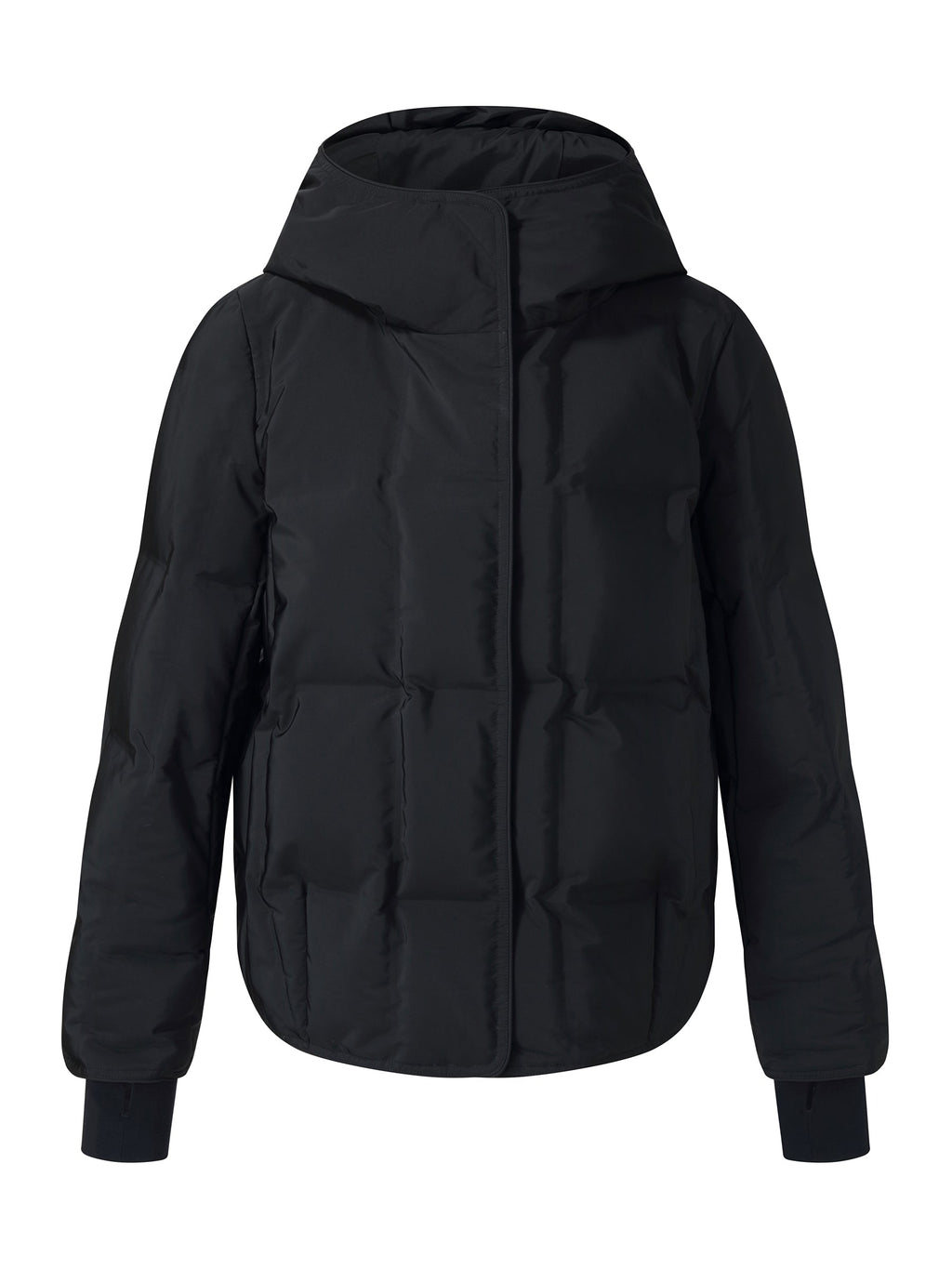 Cocoon Waterproof And Windproof Hooded Goose Down Jacket