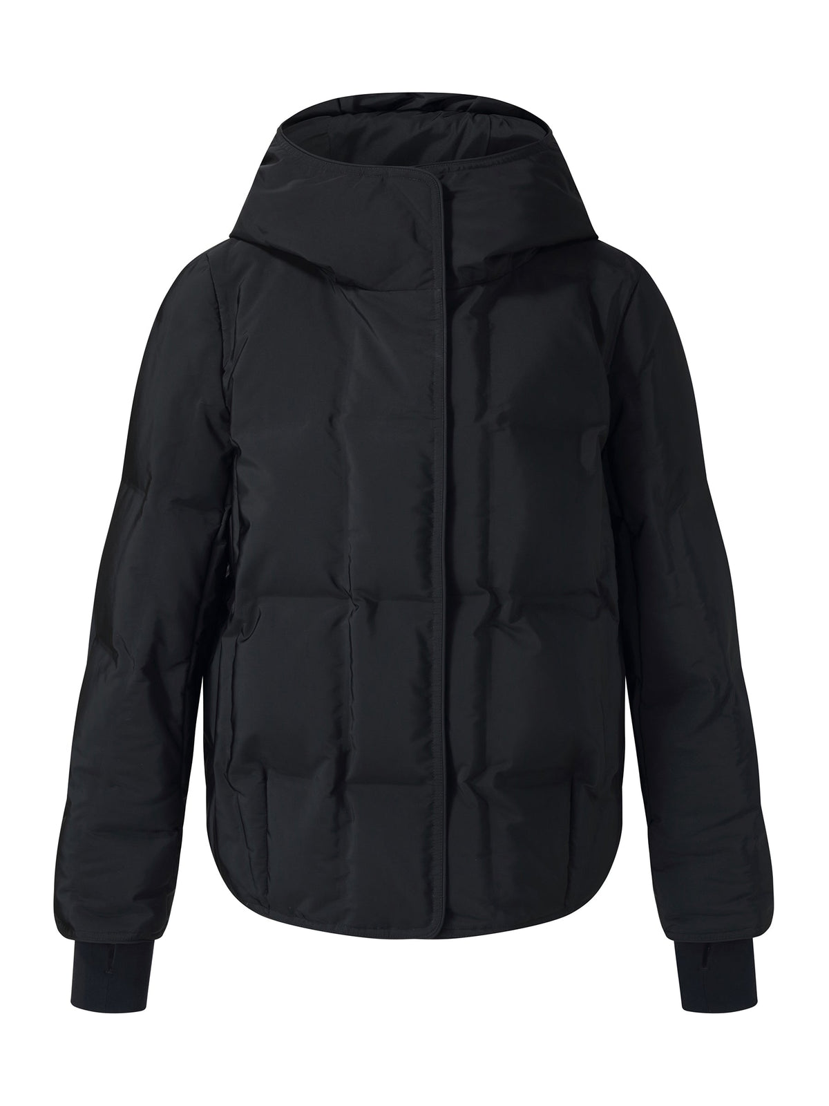 Cocoon Waterproof And Windproof Hooded Goose Down Jacket