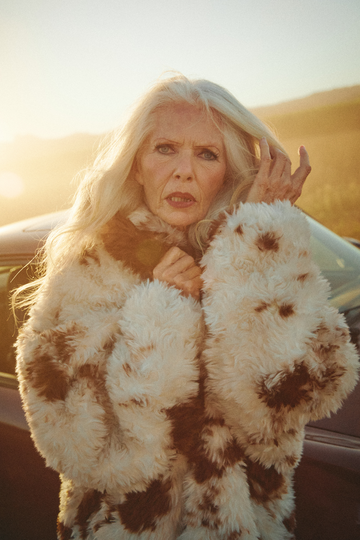 THE HOLY COW FAUX FUR JACKET