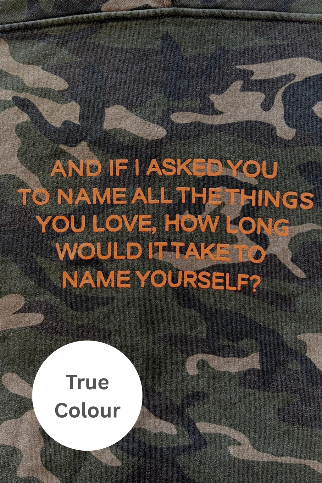 THE NAME YOURSELF HOODIE