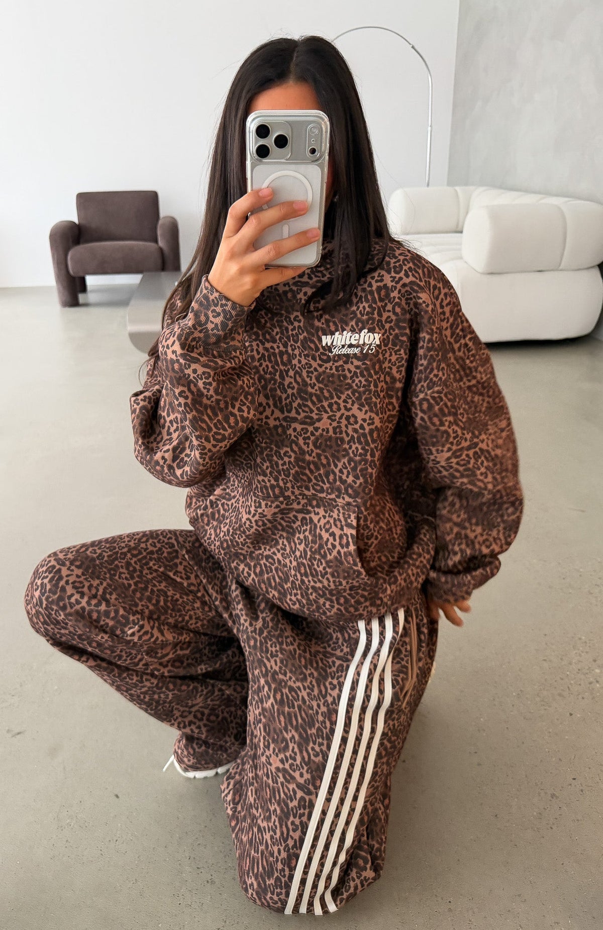 Release 15 Kiana Oversized Hoodie Animal Print